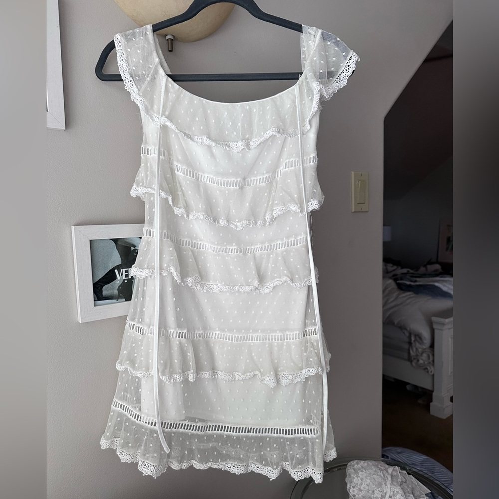 White Lace Dress